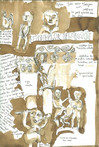 Art roman égl. Jou Cantal